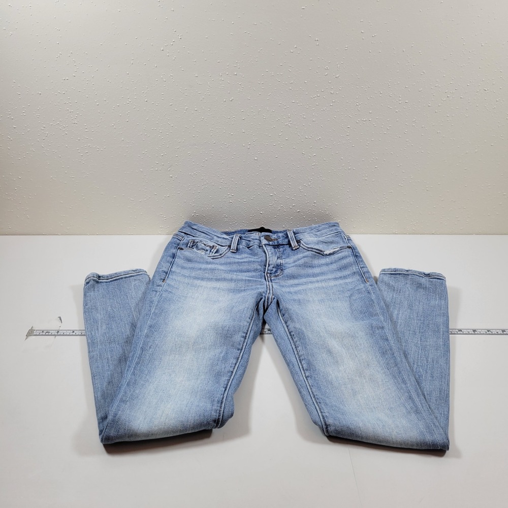 Buckle Black Skinny Jeans Womens 26x30 Light Blue Excellent Fit No. 53 Denim